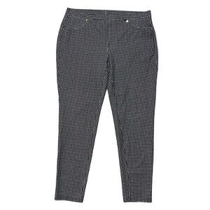 Michael Michael Kors Checkered Pull On Pants Size Large